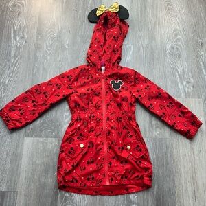 Minnie Mouse wind breaker size 4t